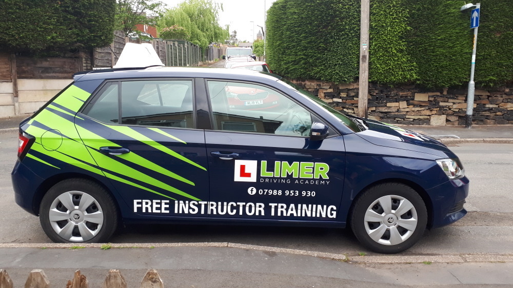 Limer Driving Academy Instructor car for your driving lessons throughout the North West
